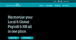 Desktop Screenshot of payrollservicesalliance.com
